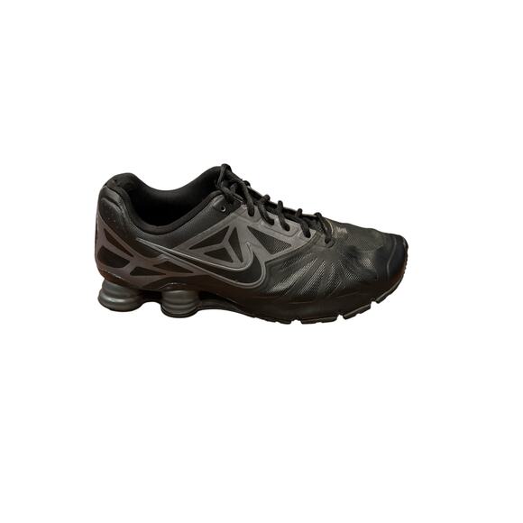 Nike shox turbo 14 men’s black and gray. Rare, size 12 style 631760-015. - Picture 1 of 9